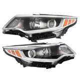 Labwork Left+Right Side Headlight For 2016-2018 Kia Optima Halogen w/o LED DRL