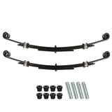 For EZGO TXT 96-13 GAS OR ELECTRIC 3-Leaf Heavy Duty Rear Leaf Springs 2PCS