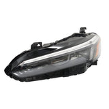 Labwork Left Headlights Assembly For Honda Civic 2022-2023 Full LED Black Clear