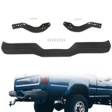 labwork Black Primed Steel Rear Step Bumper with Mounting Brackets Replacement for Toyota Pickup DLX Extended Cab 1989-1995 002283591201-PFM TO1102222