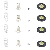 Set of 4 Motorcycle Carburetor Repair Kit with Cut Off Valve Kit Replacement for CB450 CB650 CB750 CX500 CM450 GL1100 Xl500S