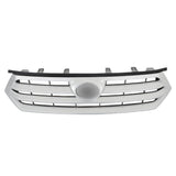 Labwork Front Bumper Upper&Lower Grille For Toyota Highlander 2011-2013 Plastic