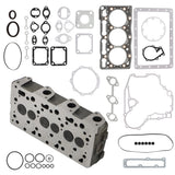 Complete Cylinder Head + Full Gasket Set For Kubota Engine D1005 16027-03043 New