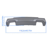 Labwork Front Bumper Fascia Skid Plate Dark Silver For 2021-2022 Colorado