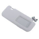 Labwork Sun Visor Right Passenger RH Gray For 2009-2013 Toyota Corolla W/ Mirror