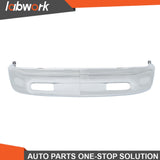 Labwork Steel Front Bumper For RAM 1500 2013-2018 Chrome W/o Fog Light Hole