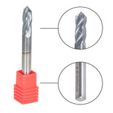 1/4" 4 Flute 2-1/2" Overall Length 90 Degree Carbide Drill Mill - TiALN COATED