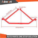 Labwork For Bombardier Can Am MaverickX3 Red Rear Face Tripod Guard Bar NEW