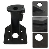 Labwork To Goose Neck Ball Adapter with 7 3/4" Forward Offset 12" Fifth Wheel RV