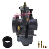 32mm PWK Flatslide Power Jet Carb for GY6 125cc 200cc KOSO OKO SCOOTER ATV