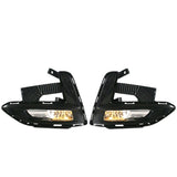 Labwork RH+LH Bumper Fog Lights For Nissan Sentra S SR SV 2020-2021 Clear Lens