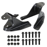 Labwork Rear Leaf Spring Shackle Bracket Hanger Forward For Ford F-250 F350 2PCS