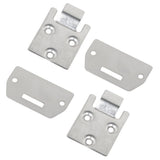 For EZGO TXT/Medalist Set of 2 Seat Bottom Hinge and Plate 1995 Up Golf Cart