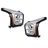 Labwork RH+LH [Halogen] Projector Headlights For GMC Yukon 2015-2017 W/LED DRL