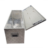 Labwork 49X15X15 Aluminum Heavy Duty Truck Bed Storage Tool Box w/Lock+Keys