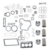 D1105 Overhaul Rebuild Kit For Kubota D1105 Engine Tractors B2620HSD RTV1100RW9