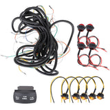 Universal Rocker Switch Turn Signal Kit For Polaris Ranger General RZR UTV