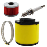 For 1988-2000 Honda FourTrax 300 TRX300 Air Oil Filter Spark Plug Tune Up Kit