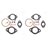 For Chrysler Force Outboard Carb Carburetor Rebuild Set 70 75 85 105HP 2 Set