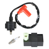 Ignition Coil Spark Plug & CDI For Honda Foreman 400 TRX400FW 1995 1996-2003