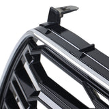 Labwork Front Bumper Grille Plastic Black+Chrome For Toyota Sequoia 2023-2024