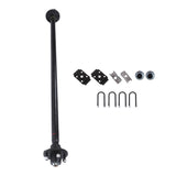 Labwork 4 lug-4' 2K 2000lbs Trailer Axle 56.5' Hub Face 46.5' SC with U-Bolt