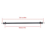 3500lbs Trailer Axle Only Beam With Idler 89" Hub Face 74" Spring Center