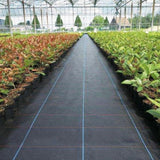 6FT × 300FT Woven Ground Weed Cover 3.2 Ounce Landscape Weed Barrier Fabric