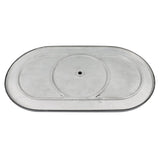 labwork 15 Oval Classic Finned Black Air Cleaner Kit 4 Brl Paper Element Retro Hot Rod
