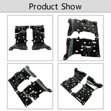 labwork Front Mounting Plate Pair Left and Right Black Replacement for F-150 2018 2019 2020 FO1066198 FO1067198