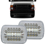2×180W 5x7" 7x6 LED Headlight Hi/Lo DRL Beam for 1990-1993 Dodge Ram Pickup Lab Work Auto