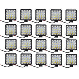 20X 12V 48W LED Work SUV Boat Tractor /Spot Light Flood Light OffRoad Driving Lab Work Auto