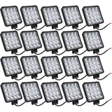20X 12V 48W LED Work SUV Boat Tractor /Spot Light Flood Light OffRoad Driving Lab Work Auto
