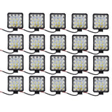 20X 12V 48W LED Work SUV Boat Tractor /Spot Light Flood Light OffRoad Driving Lab Work Auto