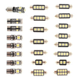 23Pc LED White Bulb Car Light Inside Reverse Light Dome License Plate Lamp Error Lab Work Auto