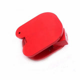 labwork Steel Ball and Ring Hitch Lock - Durable, Secure Trailer Hitch Lock Electro-Plated and Powder Coated Finish - Red