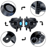 Labwork Fog Lights Cover For 2012-2015 BMW F22 F30 F35 328i 3 Series Pair Left+Right Side