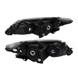 Black Housing Projector Headlights Headlamps For 2012-2014 Toyota Camry 2Pcs