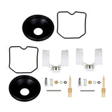 2Sets For KAWASAKI EX250 Ninja 250R 2001-12 Carburetor Repair Kit Diaphragm