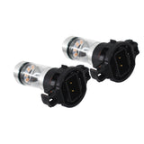 2Pcs 5202 PS24WFF 14000K Purple 100W For LED Headlight Bulbs Kit Fog Ligh Lab Work Auto