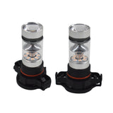 2Pcs 5202 PS24WFF 14000K Purple 100W For LED Headlight Bulbs Kit Fog Ligh Lab Work Auto