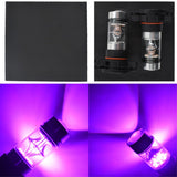 2Pcs 5202 PS24WFF 14000K Purple 100W For LED Headlight Bulbs Kit Fog Ligh Lab Work Auto