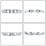 Chrome Fog Light Trims Covers Lamps Front Left & Right For Ford Flex 2009-2012