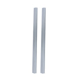 2PCS Left and Right Rocker Panel Replacement for Silverado 1500LD Sierra 1500LD 4 Door Crew Cab 2014-2016 Sliver