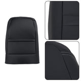 2Pcs Seat Covers Bottom and Top Cover Black Passenger Side Replacement for W-ran-gler Sport Utility 2013-2017