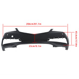 labwork Primed Front Bumper Cover 04711TZ3A80ZZ for 2015-2017 Acura TLX with Radar
