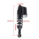 Labwork Universal 12.5 Inch 320 mm Rear Adjustable Suspension Shock Motorcycle Absorber Replacement for Honda Kawasaki