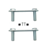 labwork Chrome Rear Bumper Assembly with Park Assist Sensor Holes Replacement for 2006-2008 F-150 8L3Z17906C FO1103138