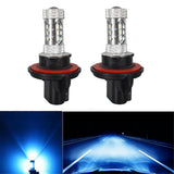 2x 8000k High Power 80w Led Headlights Bulbs For Honda Foreman 500 2005-2014 Lab Work Auto