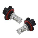 2x 8000k High Power 80w Led Headlights Bulbs For Honda Foreman 500 2005-2014 Lab Work Auto
